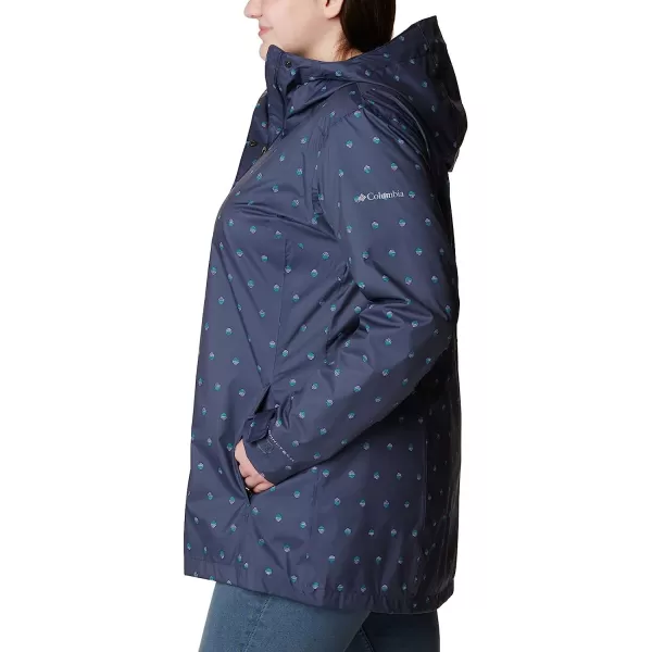 imageColumbia Womens Splash a Little Ii JacketNocturnal Swell Dots Print