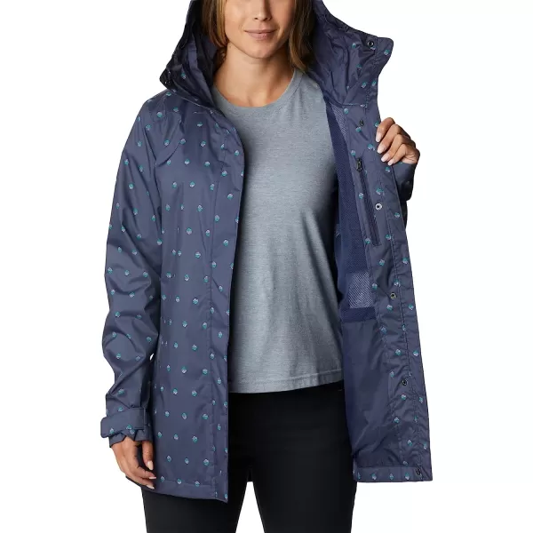 imageColumbia Womens Splash a Little Ii JacketNocturnal Swell Dots Print