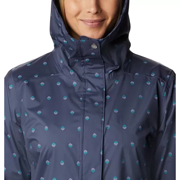 imageColumbia Womens Splash a Little Ii JacketNocturnal Swell Dots Print