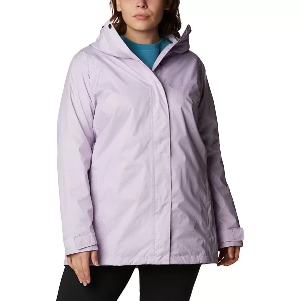 imageColumbia Womens Splash a Little Ii JacketPale Lilac Spacey Dots Print