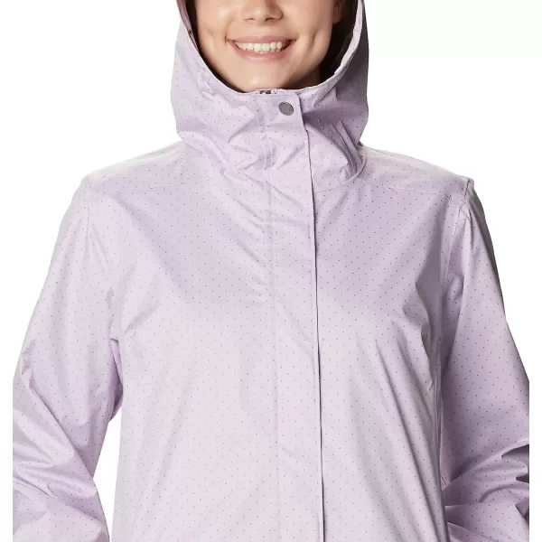 imageColumbia Womens Splash a Little Ii JacketPale Lilac Spacey Dots Print