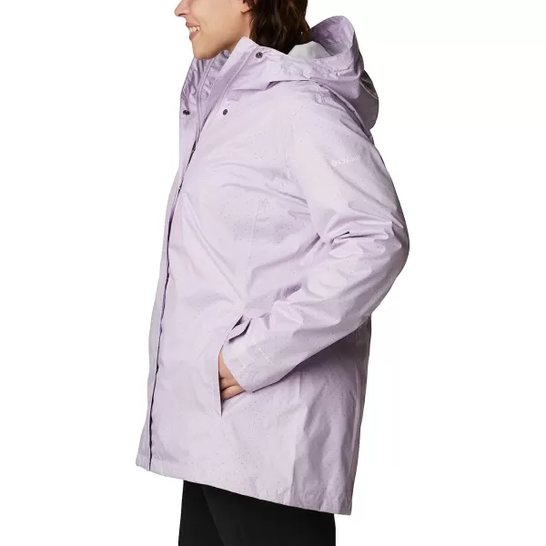 imageColumbia Womens Splash a Little Ii JacketPale Lilac Spacey Dots Print
