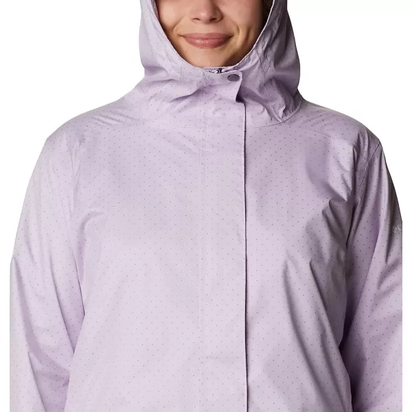 imageColumbia Womens Splash a Little Ii JacketPale Lilac Spacey Dots Print
