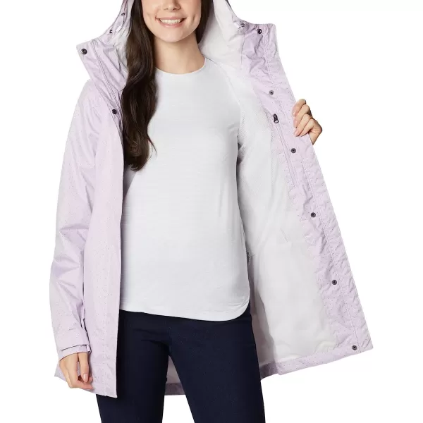 imageColumbia Womens Splash a Little Ii JacketPale Lilac Spacey Dots Print