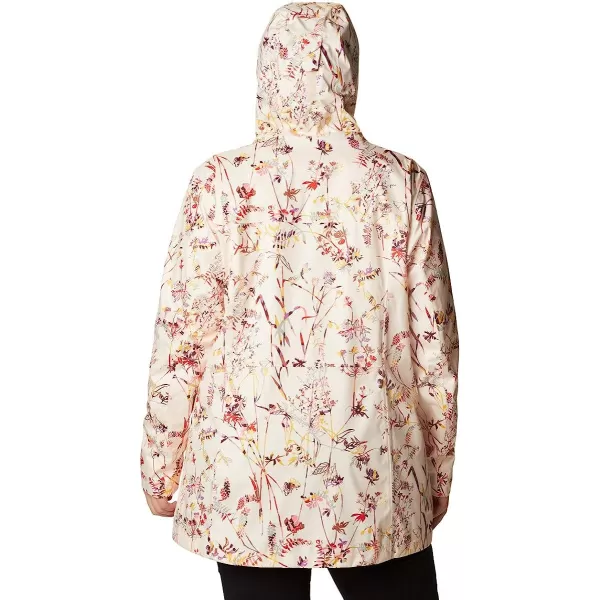 imageColumbia Womens Splash a Little Ii JacketPeach Quartz Art Bouquet Multi Print