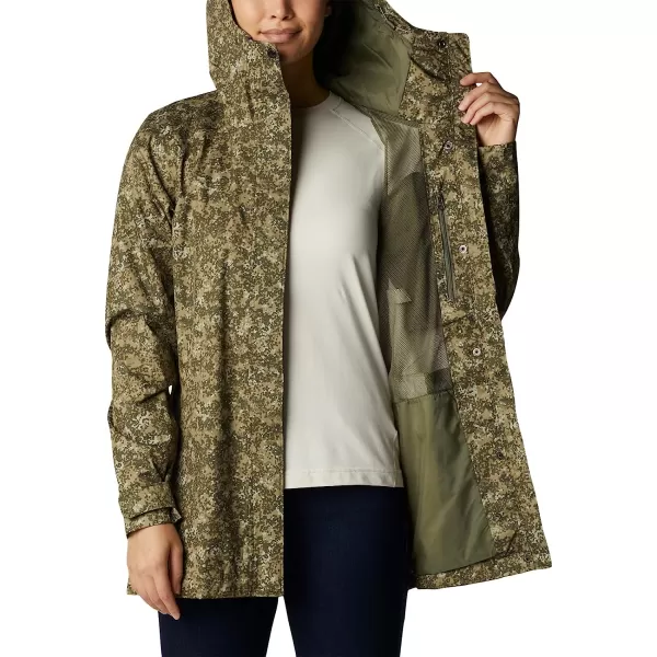 imageColumbia Womens Splash a Little Ii JacketSafari Dotty Disguise Print