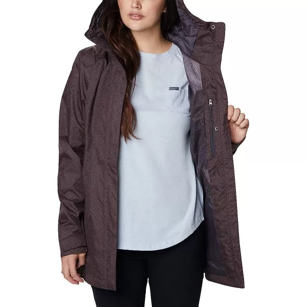 imageColumbia Womens Splash a Little Ii JacketTimber Spacey Dots Print