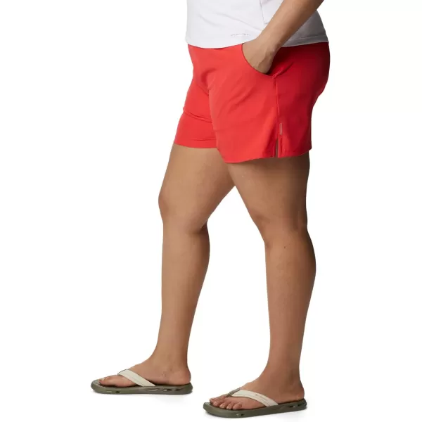 imageColumbia Womens Standard Alpine Chill Zero ShortRed Hibiscus