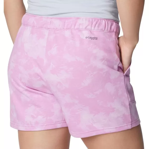 imageColumbia Womens Standard Slack Water French Terry ShortMinuet Tropiscus