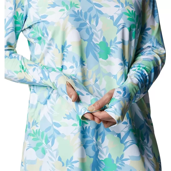 imageColumbia Womens Summerdry Coverup Printed TunicKey WestFloriated