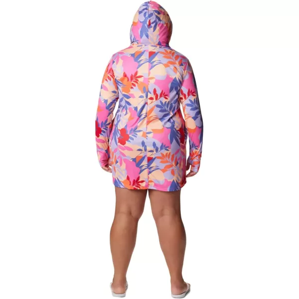imageColumbia Womens Summerdry Coverup Printed TunicWild GeraniumFloriated