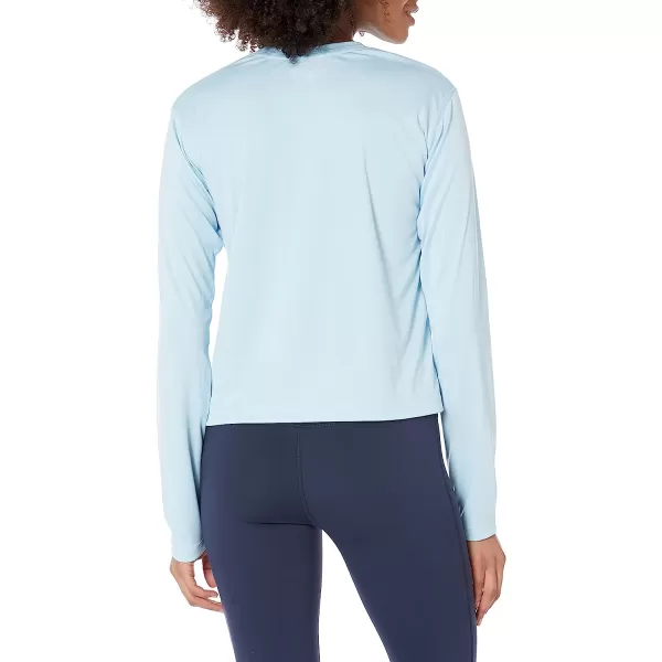 imageColumbia Womens Summerdry Graphic Long Sleeve TeeSpring BlueCsc Split Leaves Graphic