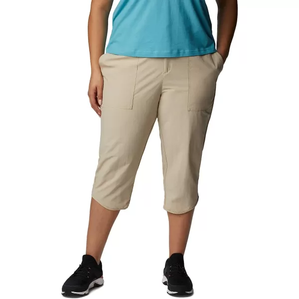 imageColumbia Womens Summerdry Knee PantAncient Fossil