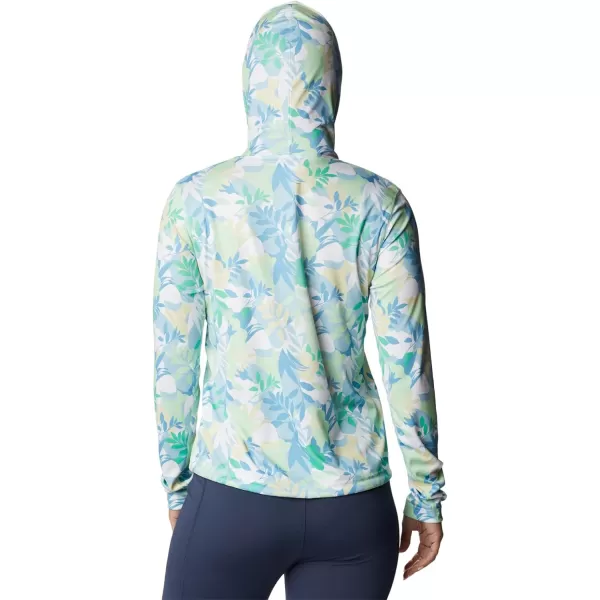 imageColumbia Womens Summerdry Long Sleeve Printed HoodieKey WestFloriated