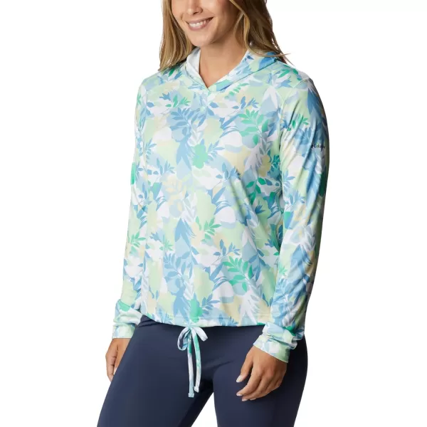 imageColumbia Womens Summerdry Long Sleeve Printed HoodieKey WestFloriated
