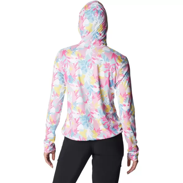 imageColumbia Womens Summerdry Long Sleeve Printed HoodieWhiteFloriated