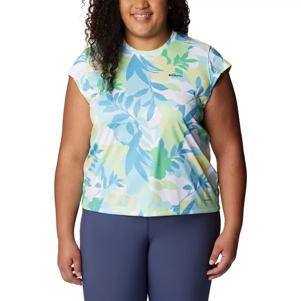 imageColumbia Womens Summerdry Short Sleeve Printed TeeKey WestFloriated