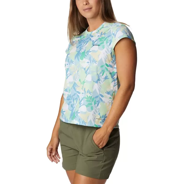 imageColumbia Womens Summerdry Short Sleeve Printed TeeKey WestFloriated