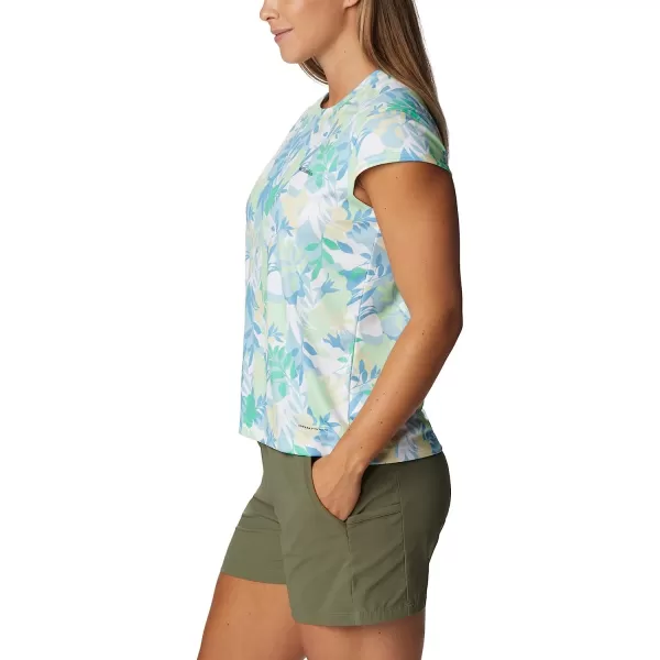 imageColumbia Womens Summerdry Short Sleeve Printed TeeKey WestFloriated
