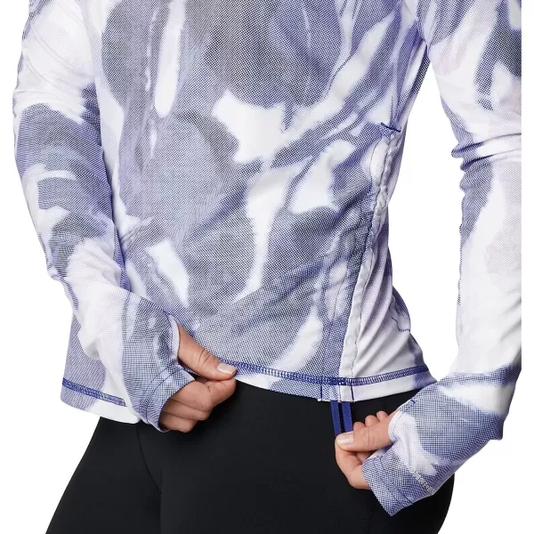 imageColumbia Womens Sun Deflector Summerdry Long Sleeve ShirtDark SapphireBloomdye