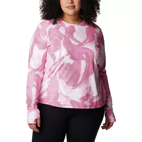 imageColumbia Womens Sun Deflector Summerdry Long Sleeve ShirtWild GeraniumBloomdye