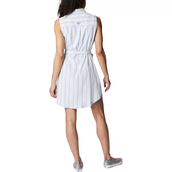 imageColumbia Womens Sun Drifter Woven Dress IiCarbon Vertical Stripe
