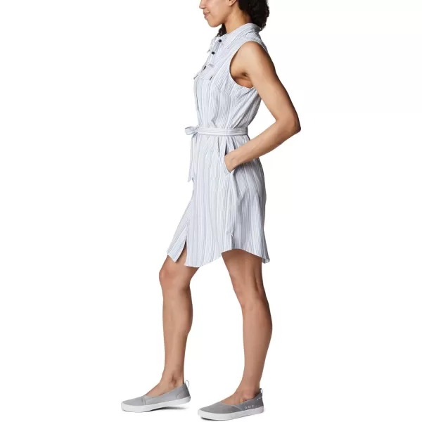 imageColumbia Womens Sun Drifter Woven Dress IiCarbon Vertical Stripe