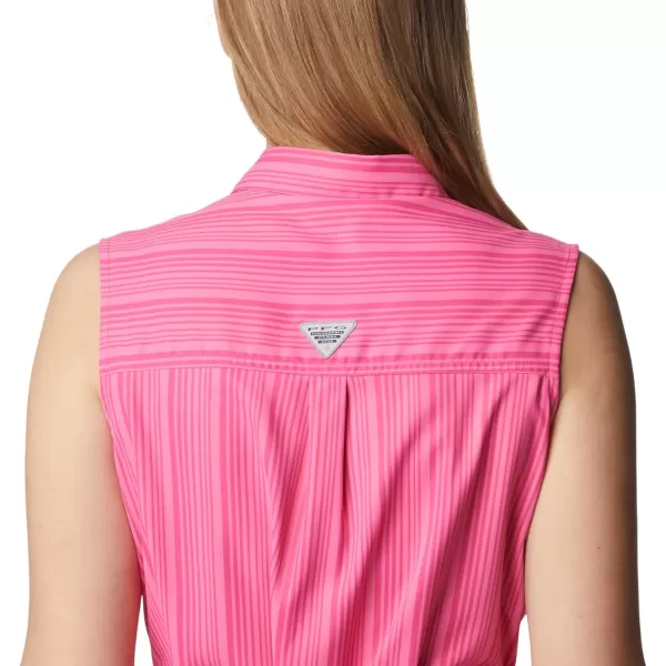 imageColumbia Womens Sun Drifter Woven Dress IiUltra Pink Vertical Stripe