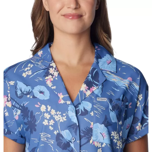 imageColumbia Womens Sun Drifter Woven Short SleeveBluebell Seascaper