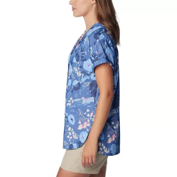 imageColumbia Womens Sun Drifter Woven Short SleeveBluebell Seascaper