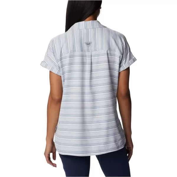 imageColumbia Womens Sun Drifter Woven Short SleeveCarbon Stripe
