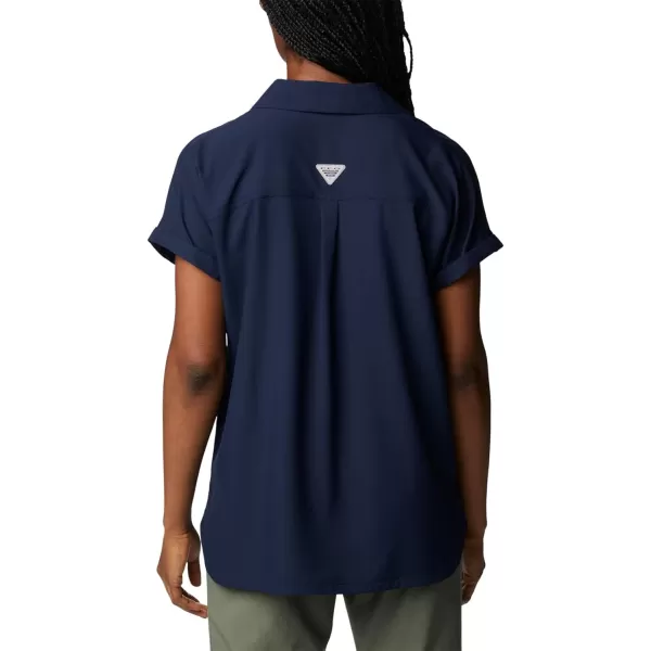 imageColumbia Womens Sun Drifter Woven Short SleeveCollegiate Navy