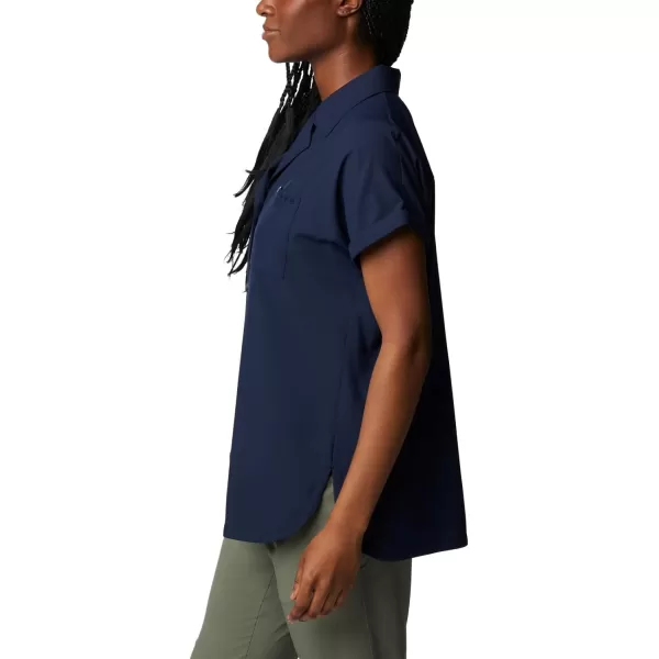 imageColumbia Womens Sun Drifter Woven Short SleeveCollegiate Navy