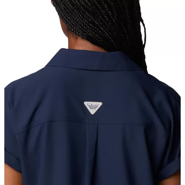 imageColumbia Womens Sun Drifter Woven Short SleeveCollegiate Navy
