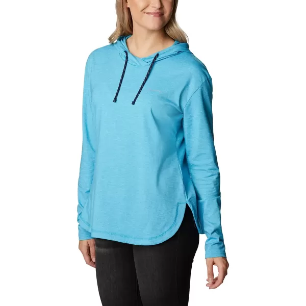 imageColumbia Womens Sun Trek Hooded PulloverBlue Chill Heather