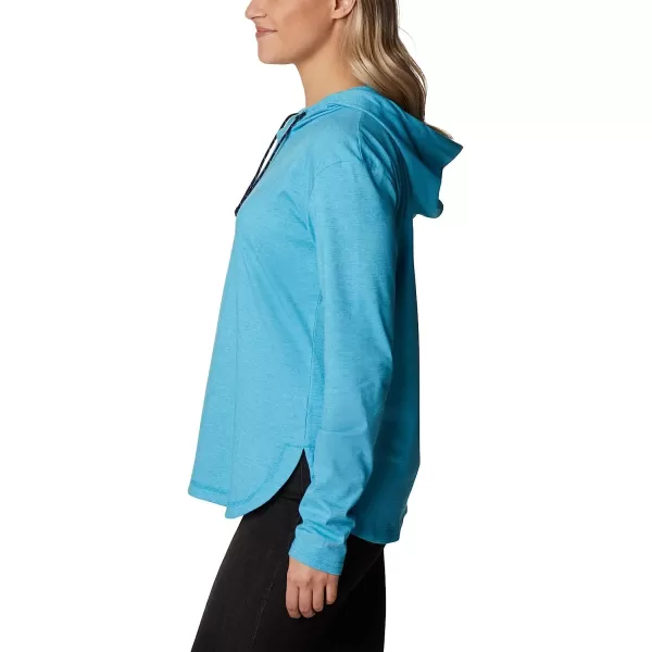 imageColumbia Womens Sun Trek Hooded PulloverBlue Chill Heather