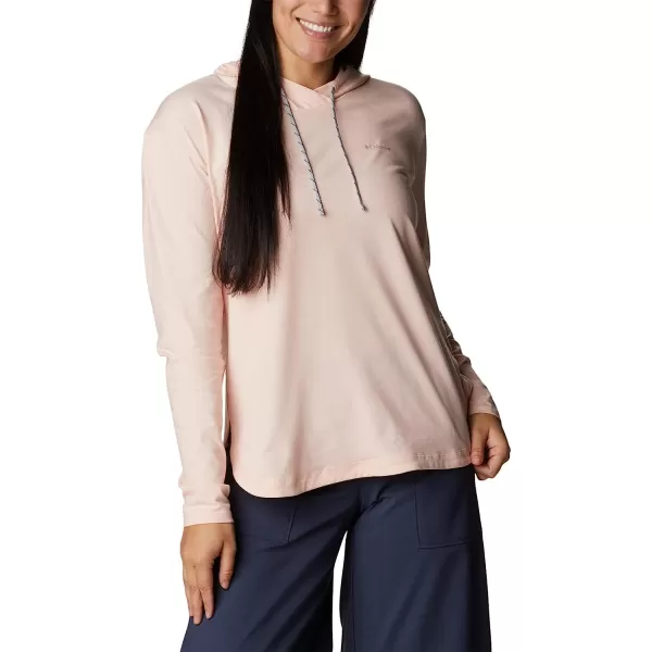 imageColumbia Womens Sun Trek Hooded PulloverPeach Blossom Heather