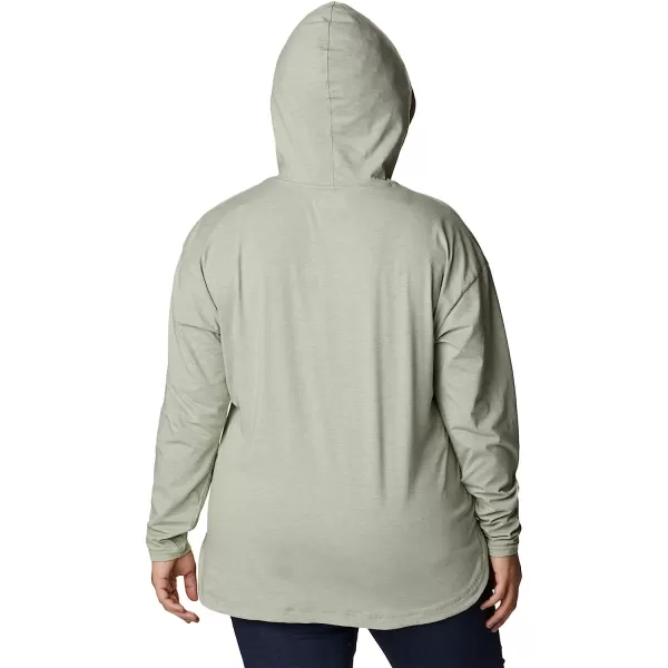 imageColumbia Womens Sun Trek Hooded PulloverSafari Heather