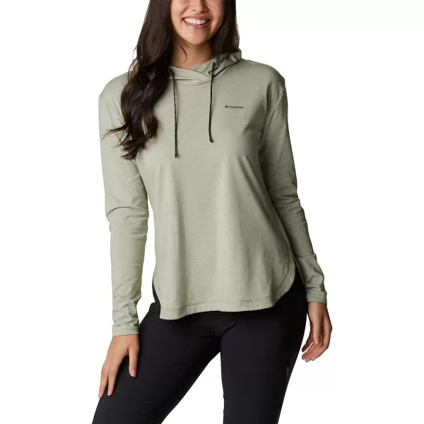 imageColumbia Womens Sun Trek Hooded PulloverSafari Heather