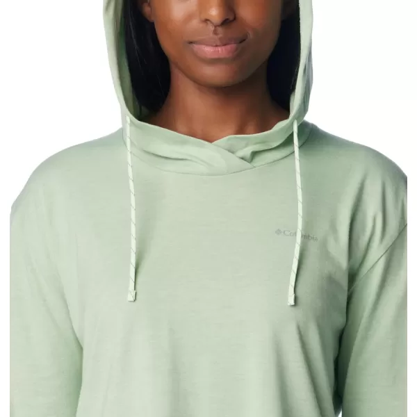 imageColumbia Womens Sun Trek Hooded PulloverSage Leaf Heather