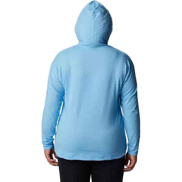 imageColumbia Womens Sun Trek Hooded PulloverVista Blue Heather