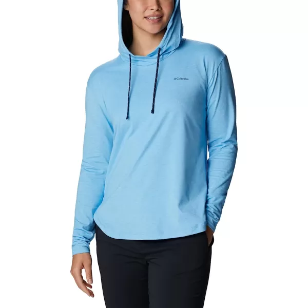imageColumbia Womens Sun Trek Hooded PulloverVista Blue Heather