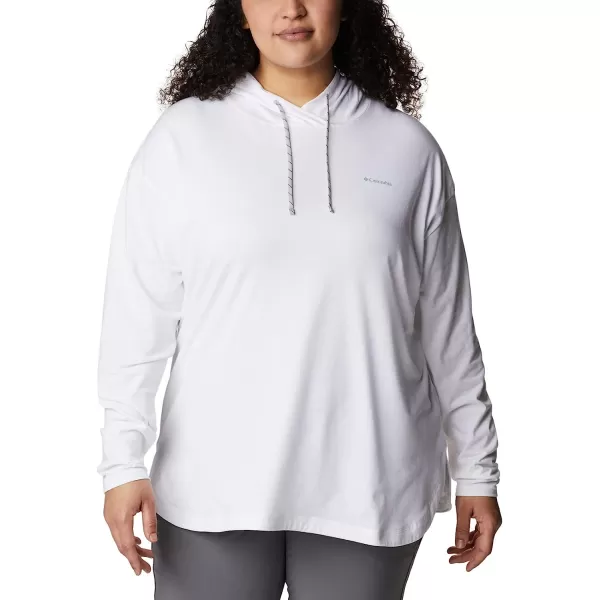imageColumbia Womens Sun Trek Hooded PulloverWhite