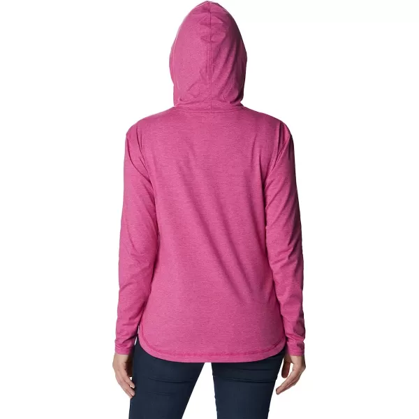imageColumbia Womens Sun Trek Hooded PulloverWild Fuchsia Heather