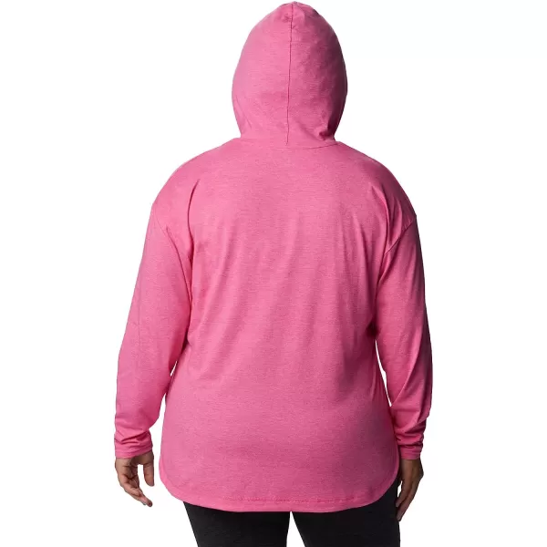 imageColumbia Womens Sun Trek Hooded PulloverWild Geranium Heather