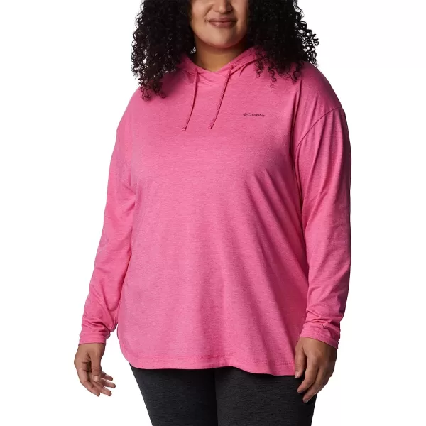 imageColumbia Womens Sun Trek Hooded PulloverWild Geranium Heather