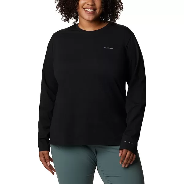imageColumbia Womens Sun Trek Ls TeeBlack