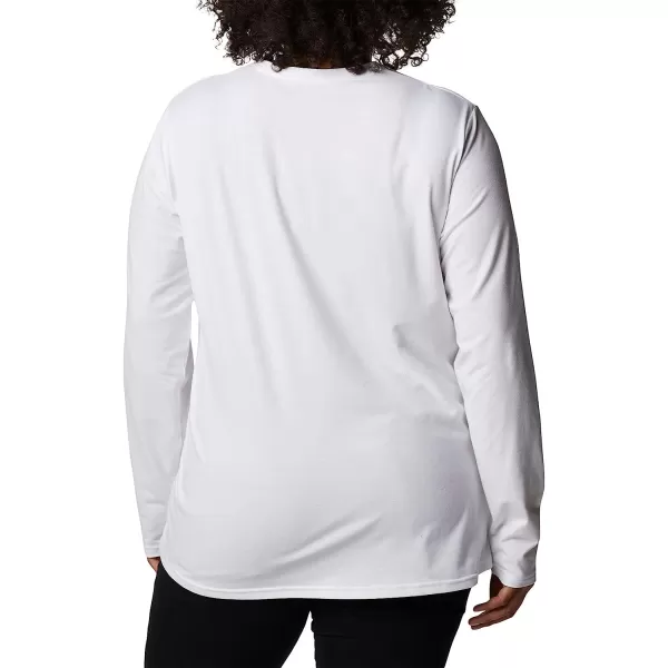 imageColumbia Womens Sun Trek Ls TeeWhite