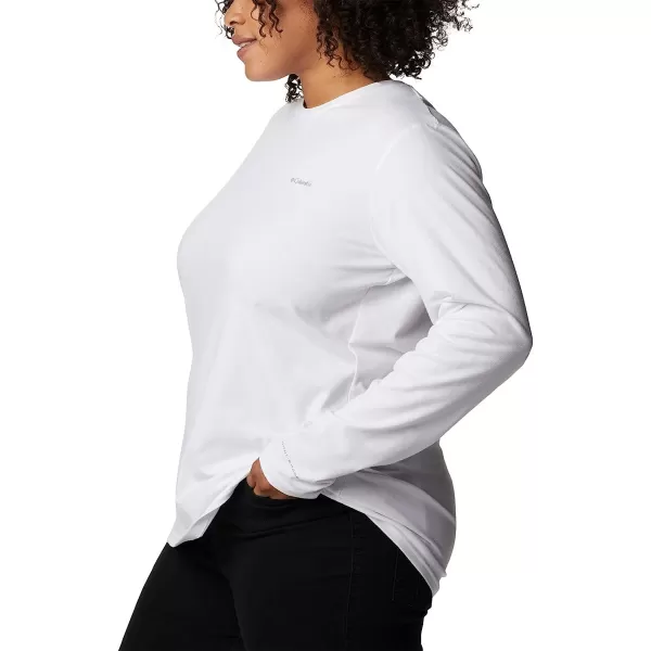 imageColumbia Womens Sun Trek Ls TeeWhite