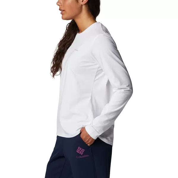 imageColumbia Womens Sun Trek Ls TeeWhite